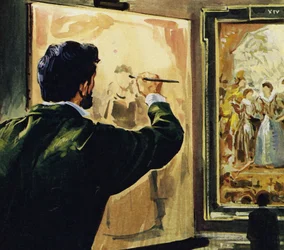 Paul Cézanne a étudié et même copié les œuvres de Rubens au Musée du Louvre