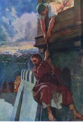 Évasion de Paul de Damas, du Livre d