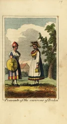 Femmes paysannes des environs de Baden, Allemagne