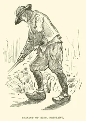 Paysanne de Riec, Bretagne