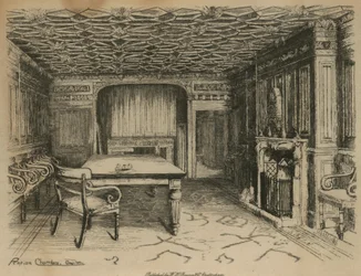 Chambre de pension, Grays Inn, Londres