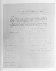 Pétition aux Directeurs de la Compagnie des Chemins de fer de Londres et du Nord-Ouest au nom d