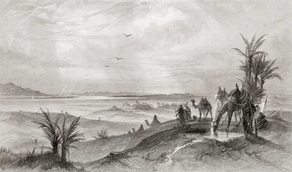 Pi Hahiroth et la mer Rouge, où les Israélites ont campé pendant leur exode d