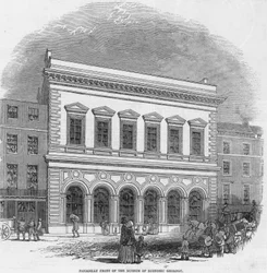 Façade de Piccadilly du Musée de Géologie Économique