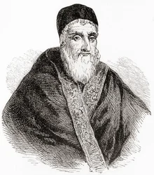 Pape Sixte V ou Xystus V, né Felice Peretti di Montalto, de l