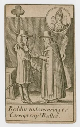 Carte à jouer du complot papiste