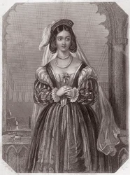 Portia (Le Marchand de Venise) Jessica Portia une riche héritière (Le Marchand de Venise) - dans - "Galerie des femmes de Shakespeare, collection de quarante-cinq portraits sérieux par les premiers artistes de Londres, enrichie de notices critiques et litt