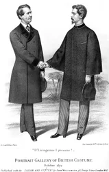 Portrait Gallery of British Costume, publié avec le Tailor and Cutter par John Williamson, 1872