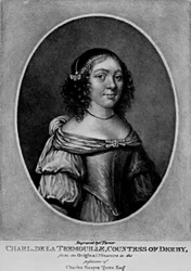 Portrait de Charlotte, Comtesse de Derby, de 