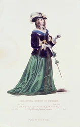 Portrait de Christine Reine de Suède (1626-1689)