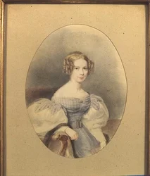 Portrait de la comtesse Elizabeth von Sandizell, dite Lili, âgée de 18 ans
