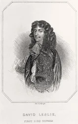 Portrait de David Leslie, 1er Lord de Newark, 1835