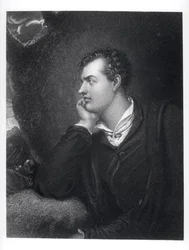 Portrait de George Gordon, 6e Lord Byron de Rochdale (1788-1824)
