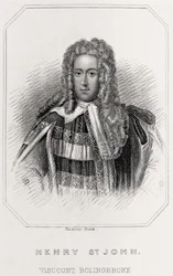 Portrait de Henry St. John, vicomte Bolingbroke