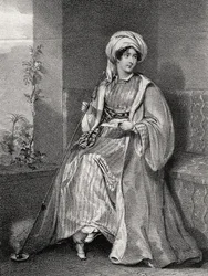 Portrait de Lady Hester Stanhope