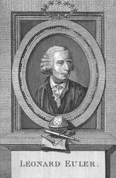 Portrait de Leonard Euler (1707-83)