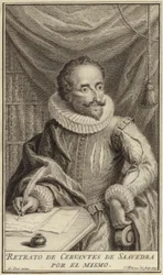 Portrait de Miguel de Cervantes