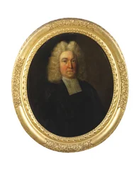 Portrait du révérend Joseph Cookson, début du 18e siècle