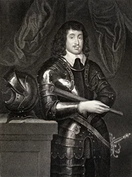 Portrait de Spencer Compton (1601-43) 2e Comte de Northampton, des Portraits britanniques de Lodge, 1823