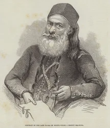 Portrait du défunt Pacha d