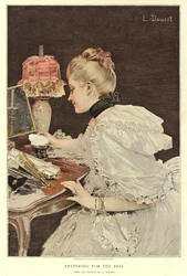 Préparation pour le bal