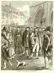 Procession du Tiers État, à Paris, 1789