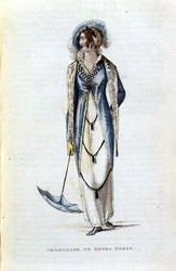 Robe de promenade ou d