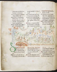 Psaume 6 du Psautier Harley, Harley MS 603 f.3v