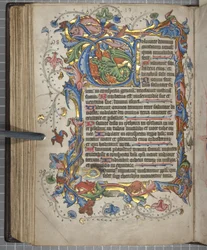 Psalter avec calendrier d