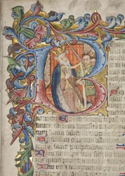 Psautier avec calendrier Sarum, vers 1425-75