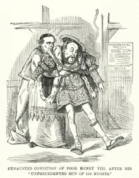 État Épuisé du Pauvre Henri VIII Après sa Course Inédite de 150 Nuits