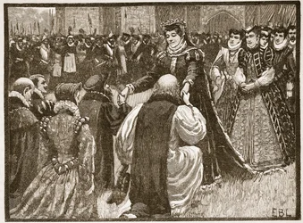 La reine Marie et les prisonniers d