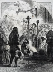 Réception de Jacques II à Dublin, publié dans 
