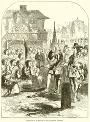 Réception de Monmouth par les dames de Taunton