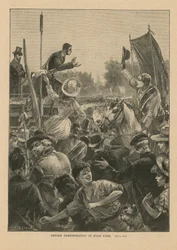 Manifestation pour la réforme à Hyde Park