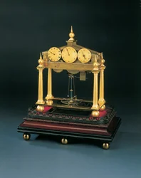 Régulateur de table Regency, attribué à John Moxon ou Sir William Congreve, vers 1820