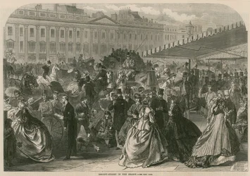 Regent Street, Londres, en saison