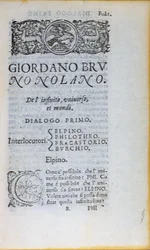 Première page de De l