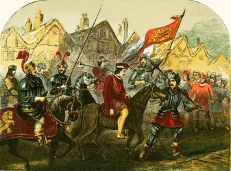 Richard II défilé dans les rues de Londres