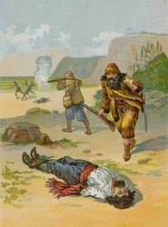 Robinson Crusoé libère le captif