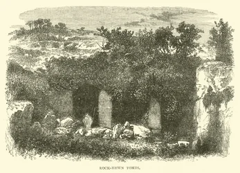 Tombes taillées dans la roche