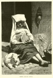 Enfant mendiant romain