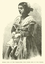 Fille romaine du Trastevere, l