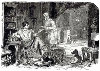 Étude romaine, illustration de Cassells Illustrated Universal History par Edward Ollier, publiée en 1890
