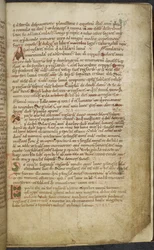Initiale et dessins marginaux, Computus, Helperic d