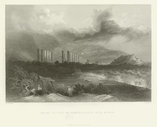 Ruines de Soli, ou Pompeiopolis, Asie Mineure, 1837