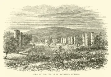 Ruines du Temple de Manassé, Samarie