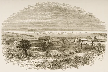 San Francisco en 1849, tiré de 