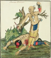 Guerrier sauvage, c.1800