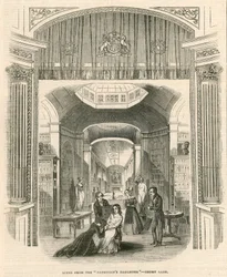 Scène de la pièce The Patrician